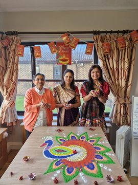 The Harefield Care Home Enjoys Diwali Celebration